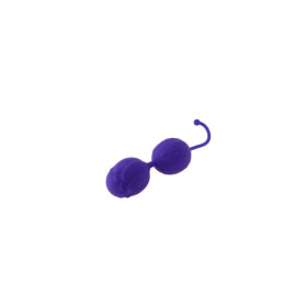 Boules de Geisha violet silicone 